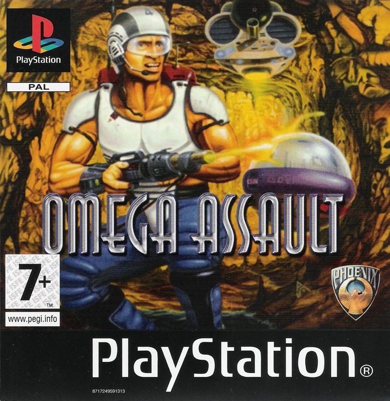 Omega Assault box art for Playstation